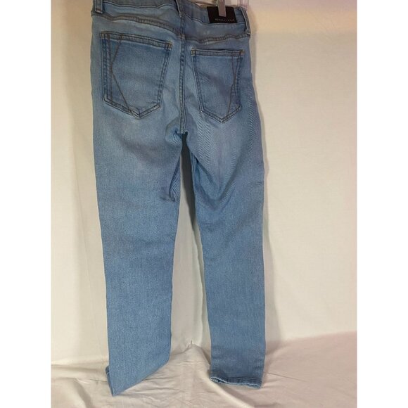 Kendall & Kylie Women's Blue Size 1/25 Skinny Distressed 5 Pocket Jeans - Picture 3 of 10